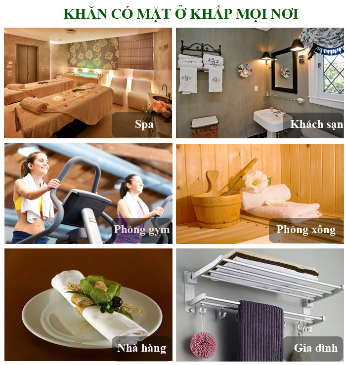 Khăn và áo choàng spa – công cụ marketing đơn giản, chi phí thấp hiệu quả lớn cho spa