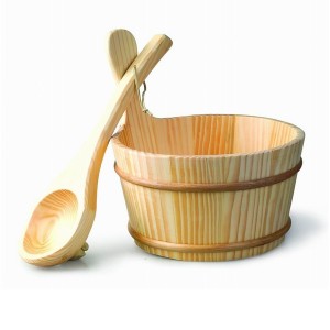 Bộ xô gáo gỗ múc nước